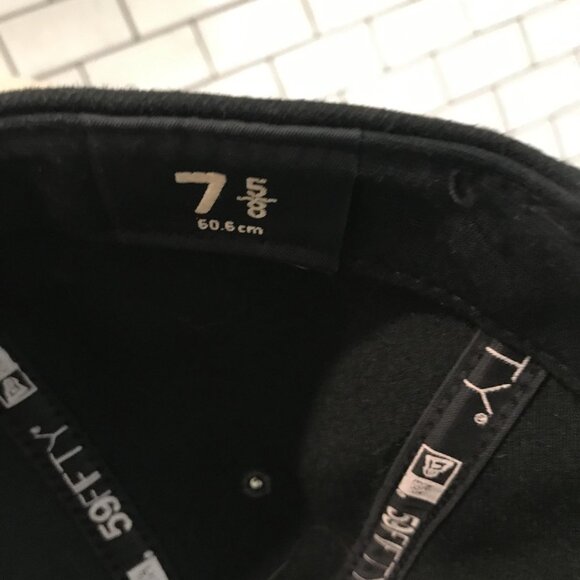 Baltimore Orioles Hat Cap Fitted Mens 7 5/8 Black MLB Baseball 59FIFTY New Era - Picture 6 of 8